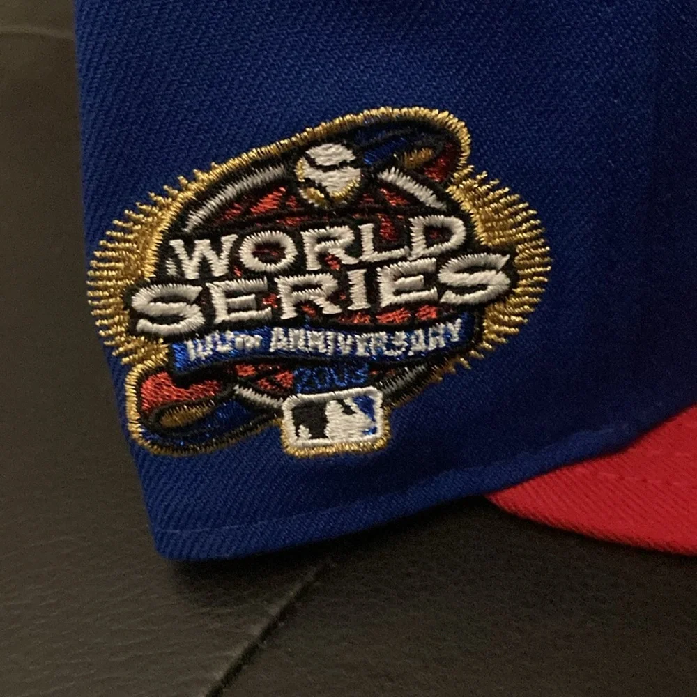 Blue and Red Florida Marlins Hat. New Era Cooperatown‎ Collection. 7-5/8